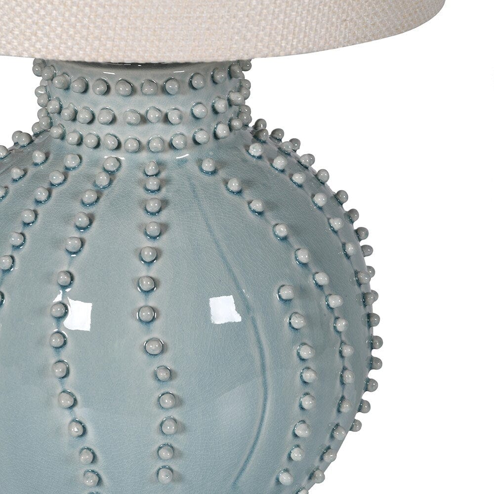 Mimi Table Lamp with Linen Shade - BARNBURY