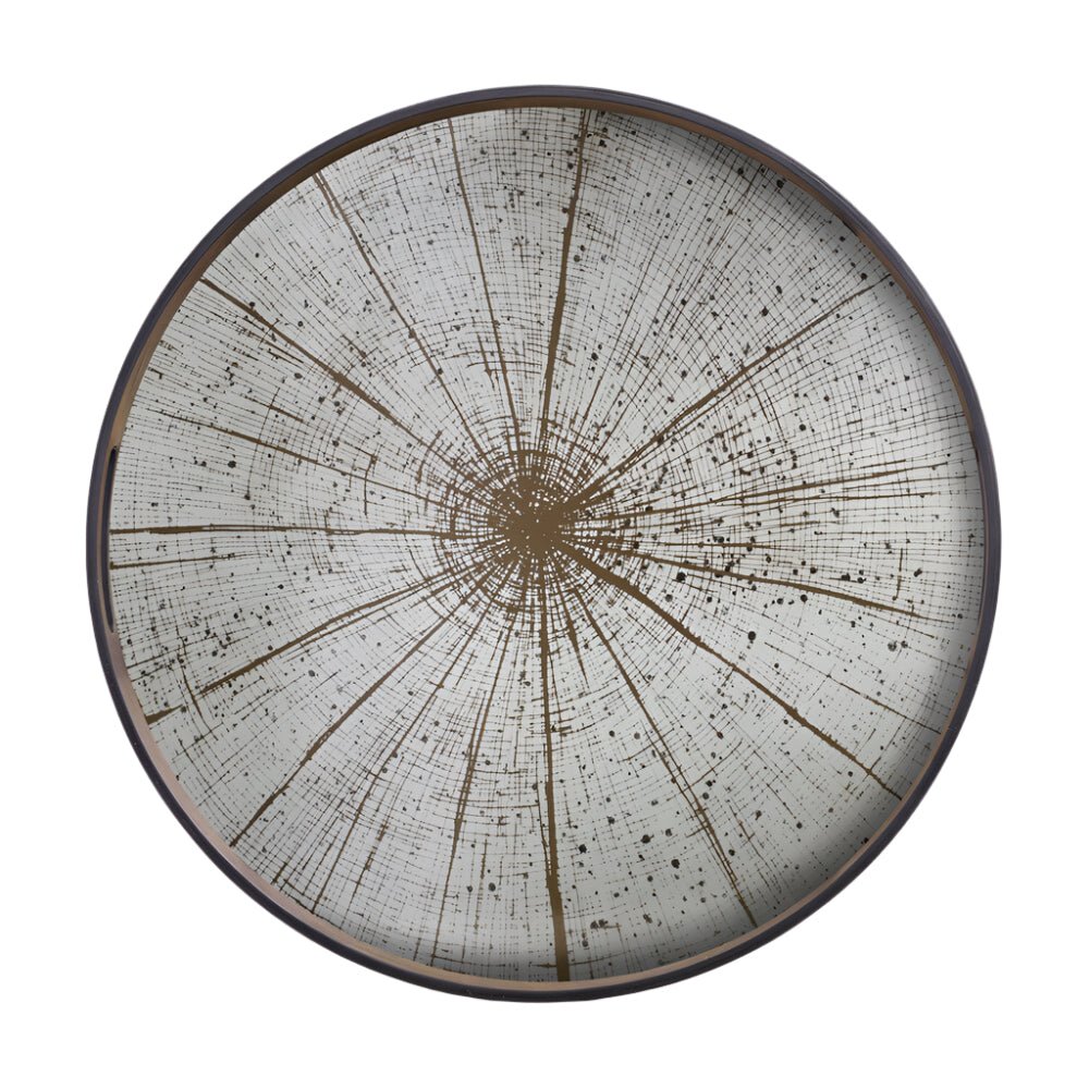 Mirrored Slice Tray - BARNBURY