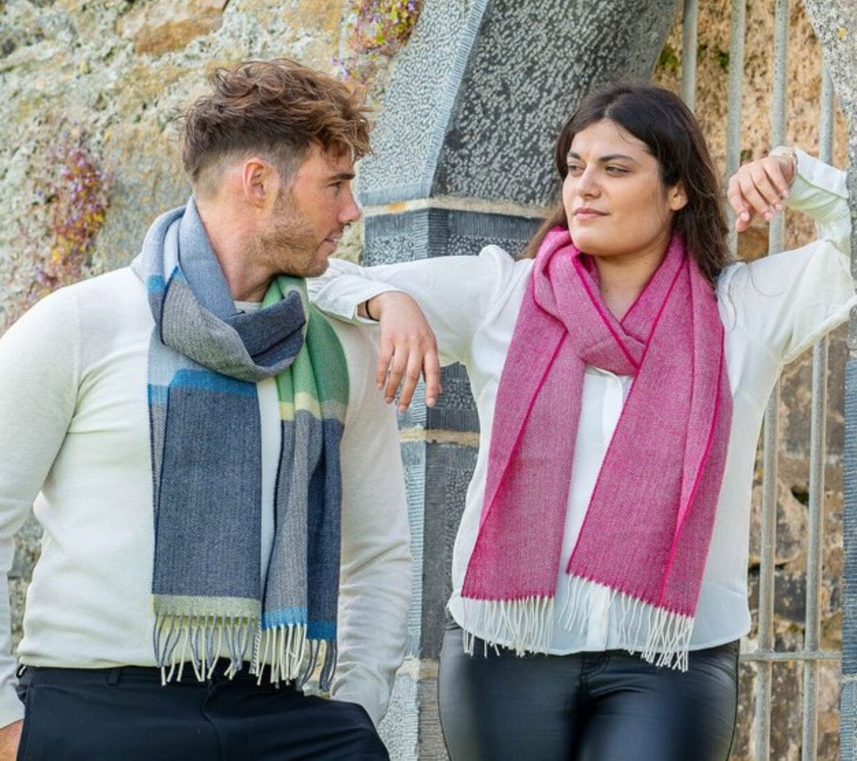 Nicky Pure Lambswool Scarf Scarf Barnbury 