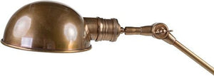 Aged Brass Nova Floor Lamp - Barnbury