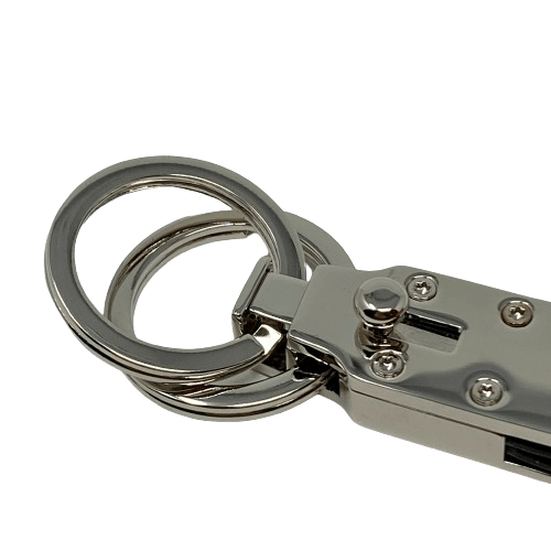 Ocean Shagreen Valet Keyring Keyring Barnbury 