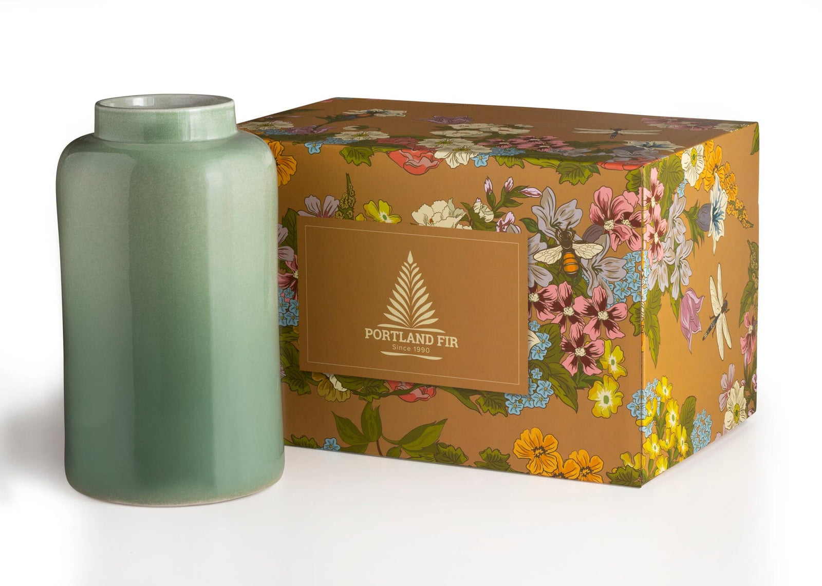 Ombre Celadon Vase - BARNBURY