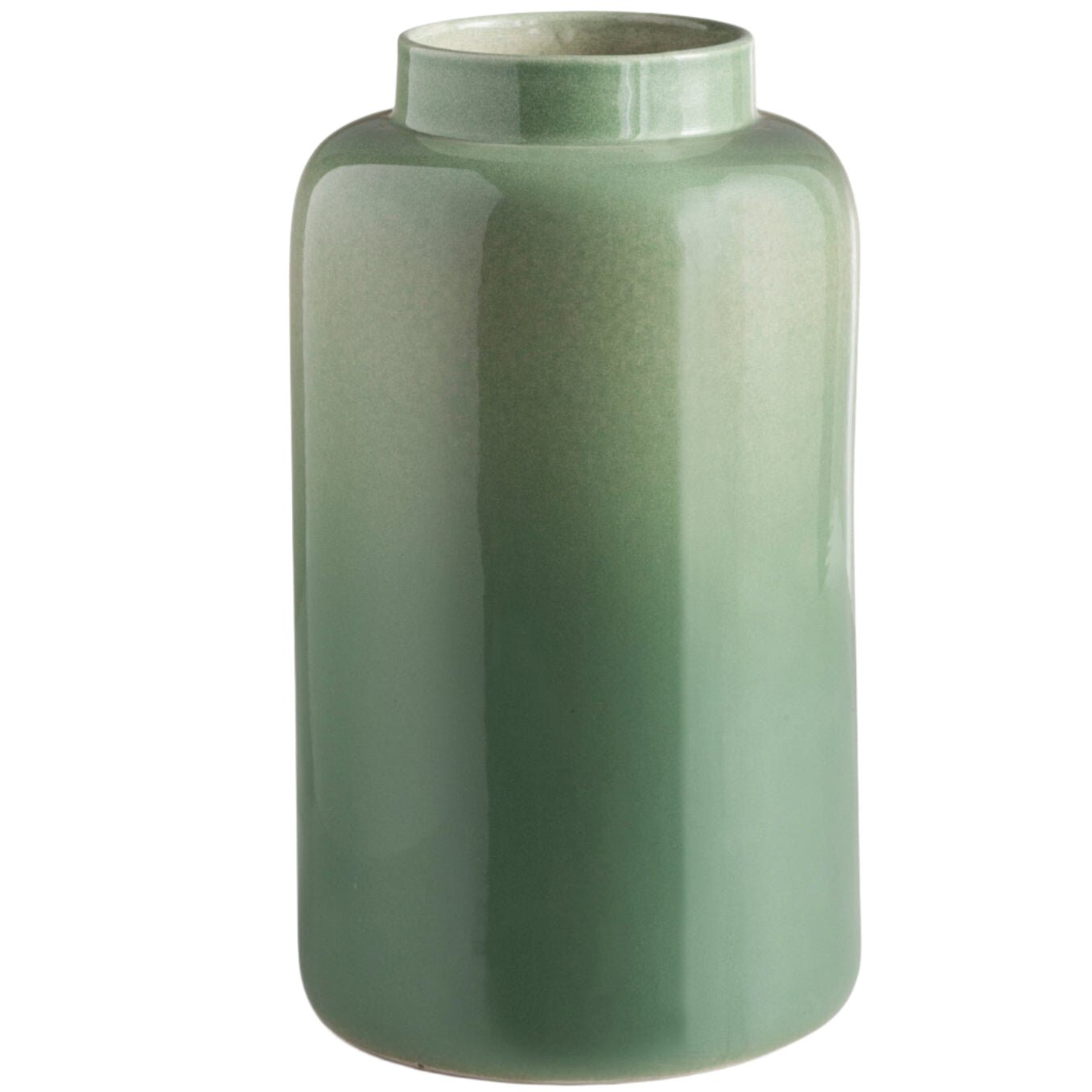 Ombre Celadon Vase - BARNBURY