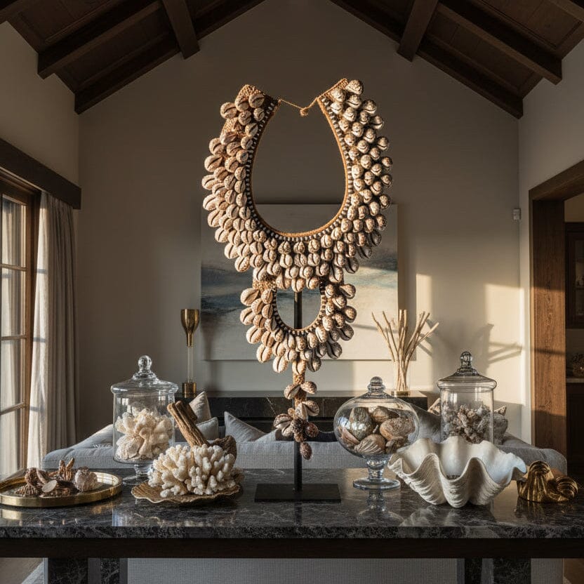 Oversized Ceremonial Tribal Necklace - BARNBURY