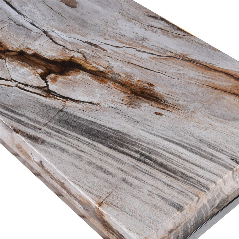 Pale Petrified Wood Console - BARNBURY
