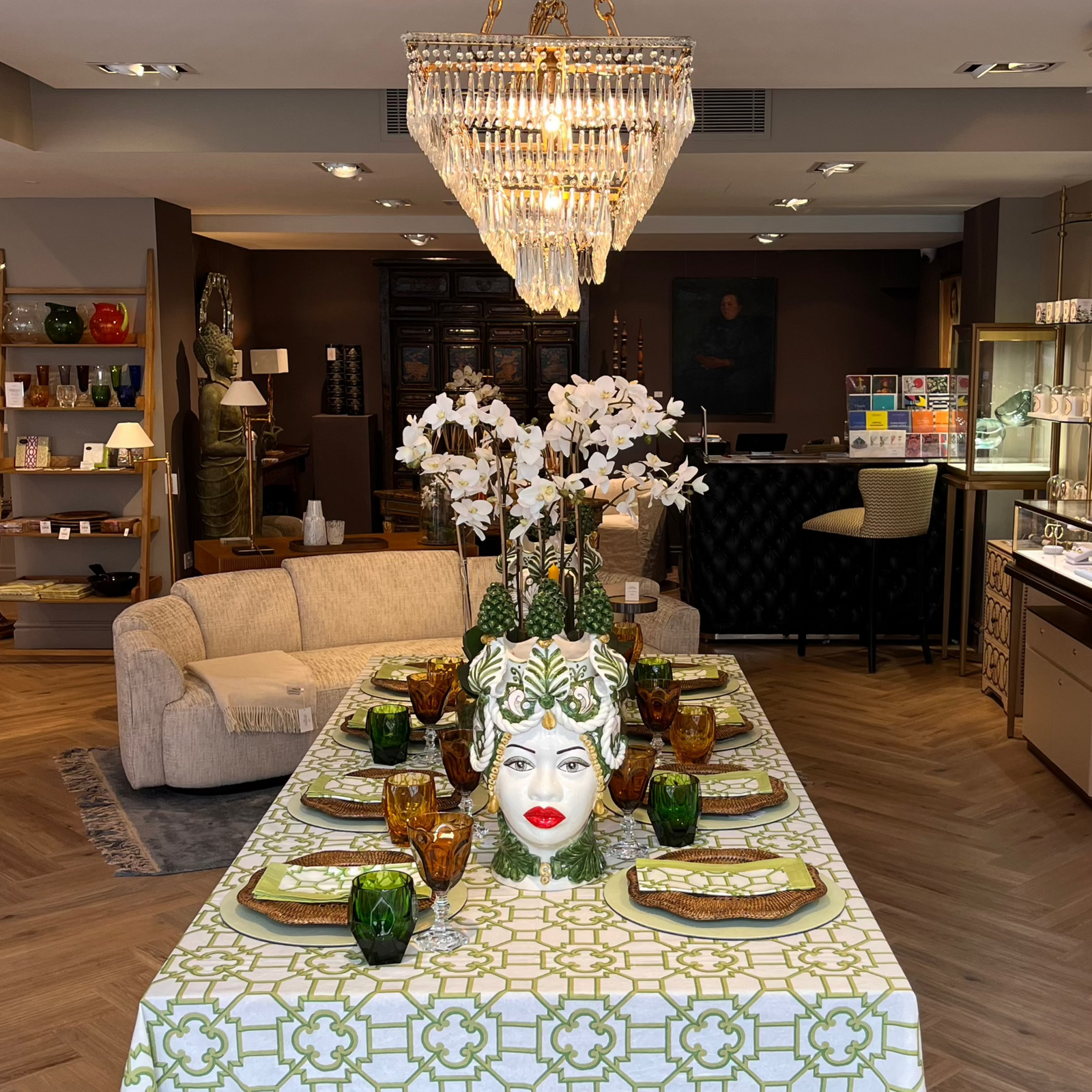 Paris Chandelier Ceiling Light Barnbury 