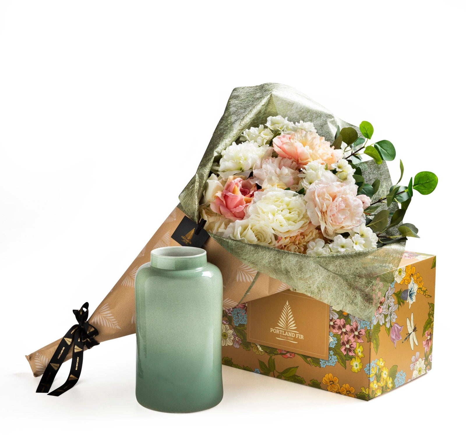 Peonies, Pretty Please Faux Flower Bouquet Faux Flowers and Plants Portland Fir 