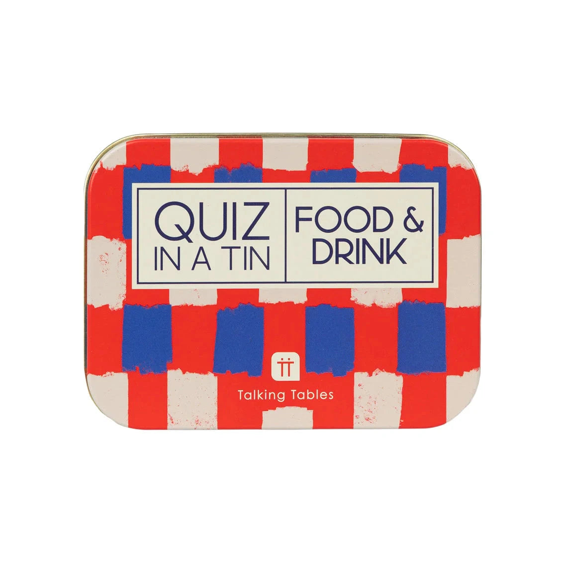 Quiz In A Tin - Food &amp; Drink Boxes and Games Talking Tables UK 