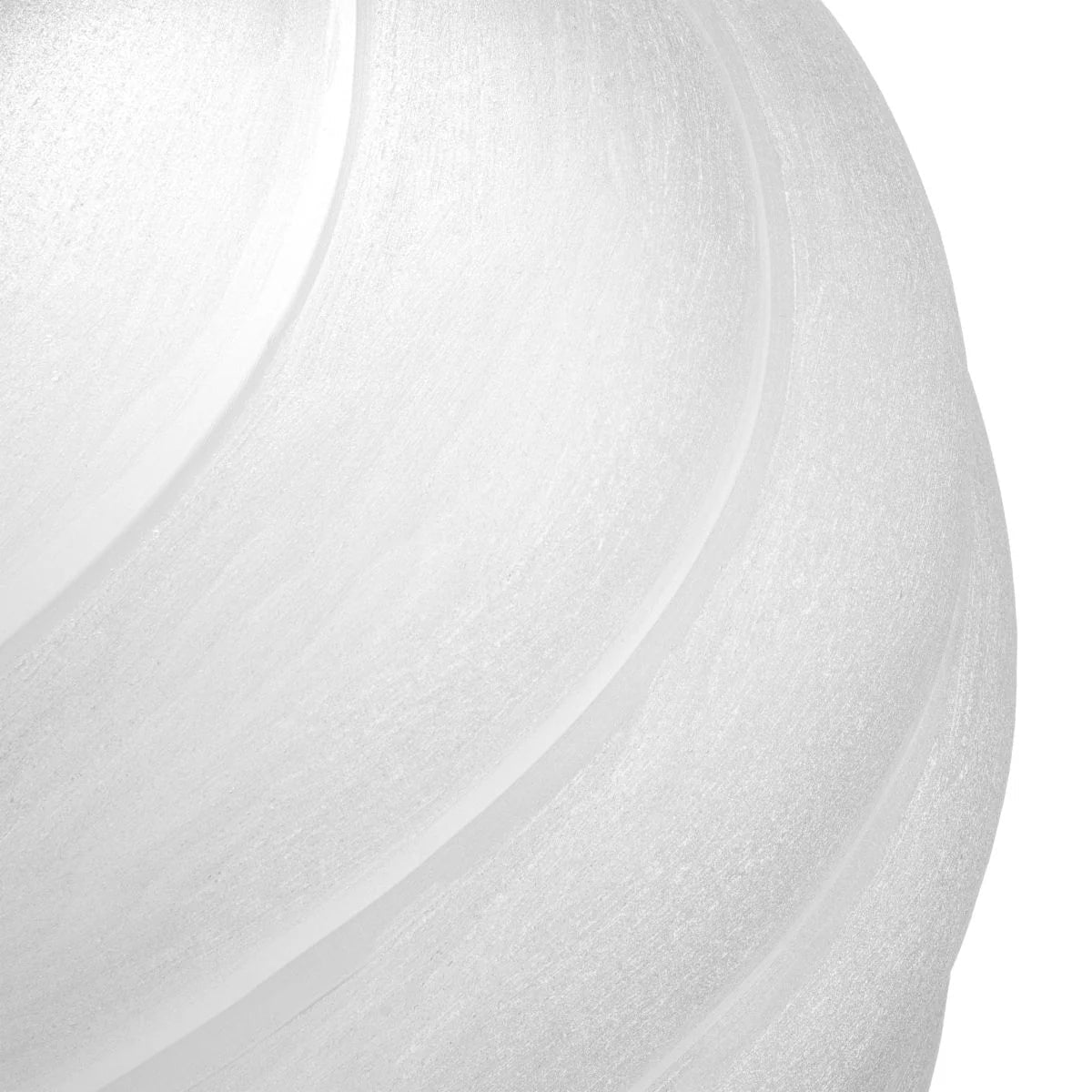 Sicilia Large Vase - Frosted White - BARNBURY
