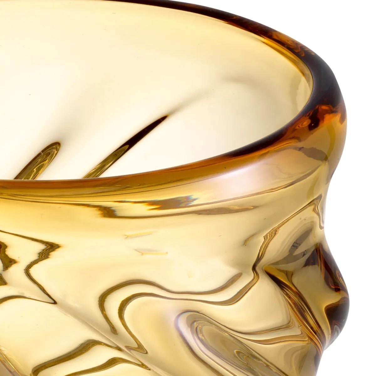 Small Amber Angelito Vase - BARNBURY