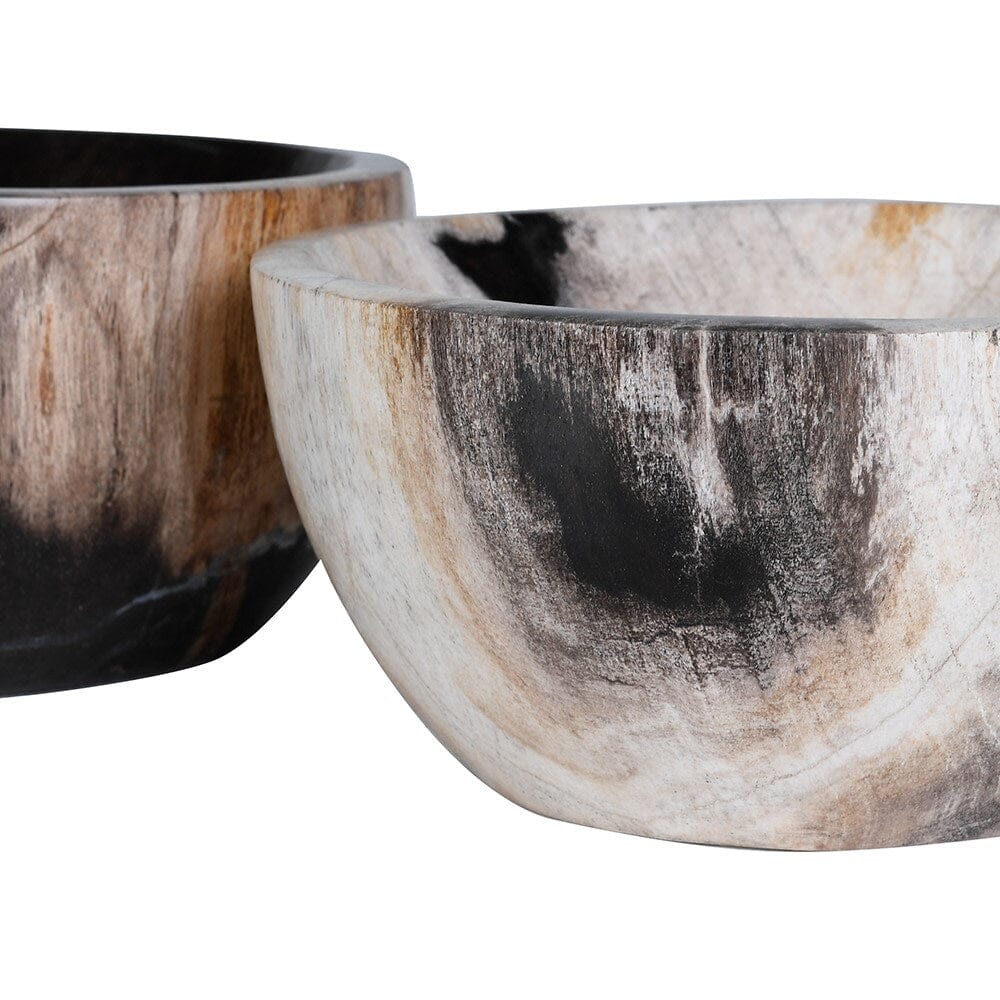 Small Petrified Wood Bowl Home Decor BARNBURY 