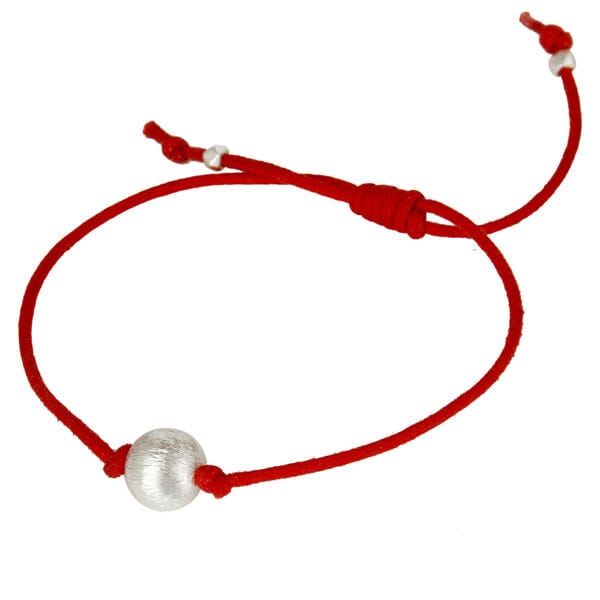 Sterling Silver Red Dori Bracelet - BARNBURY