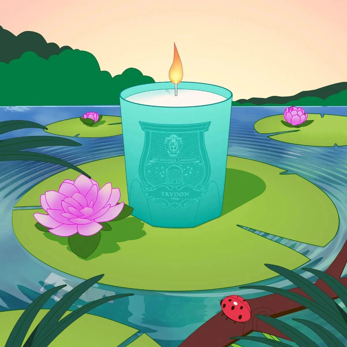 Trudon Under The Trees Scented Candle Cire Trudon 