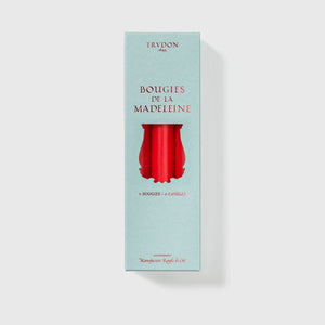 6 Trudon Brick Red Madeleine Candles - Barnbury