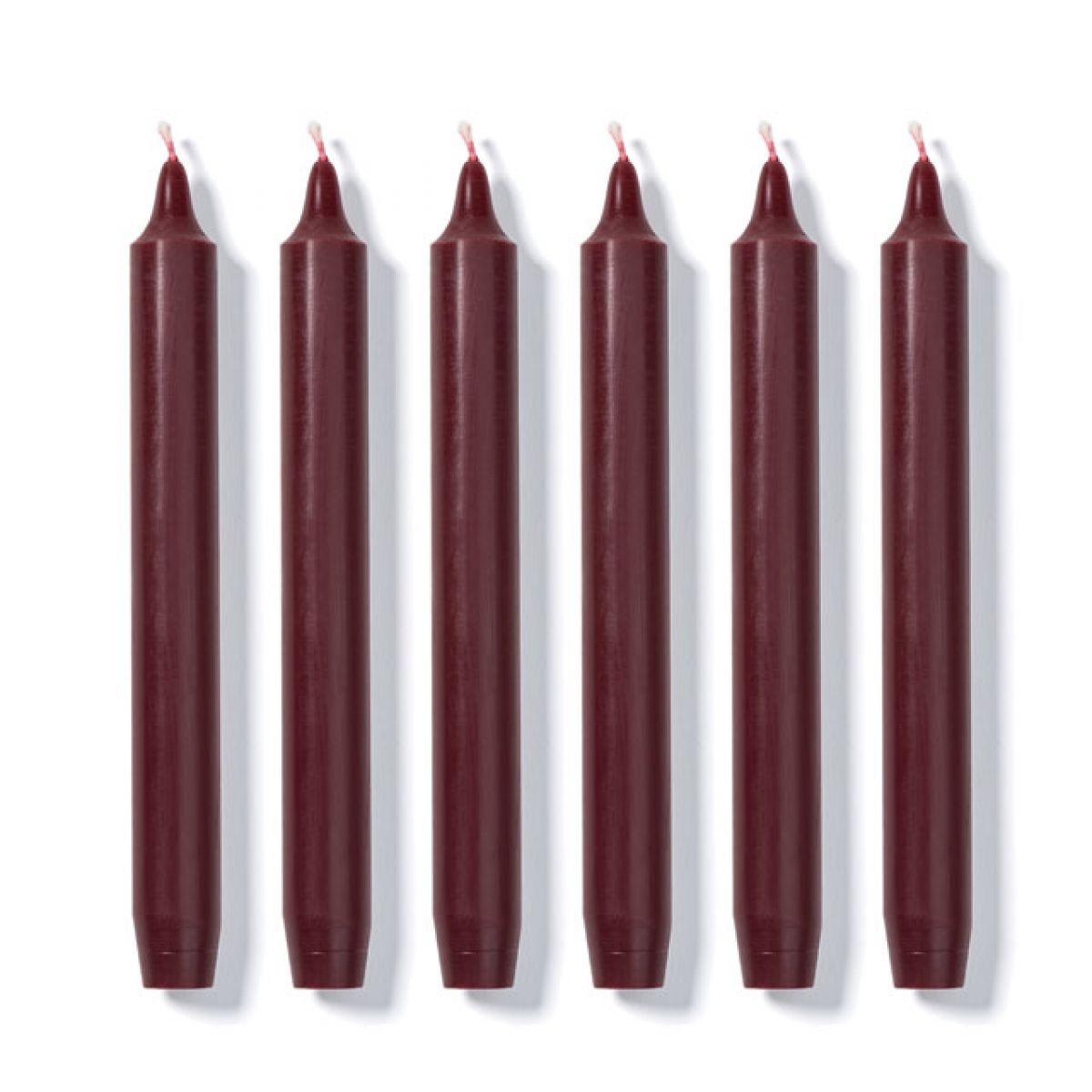6 Trudon Burgundy Madeleine Candles - BARNBURY
