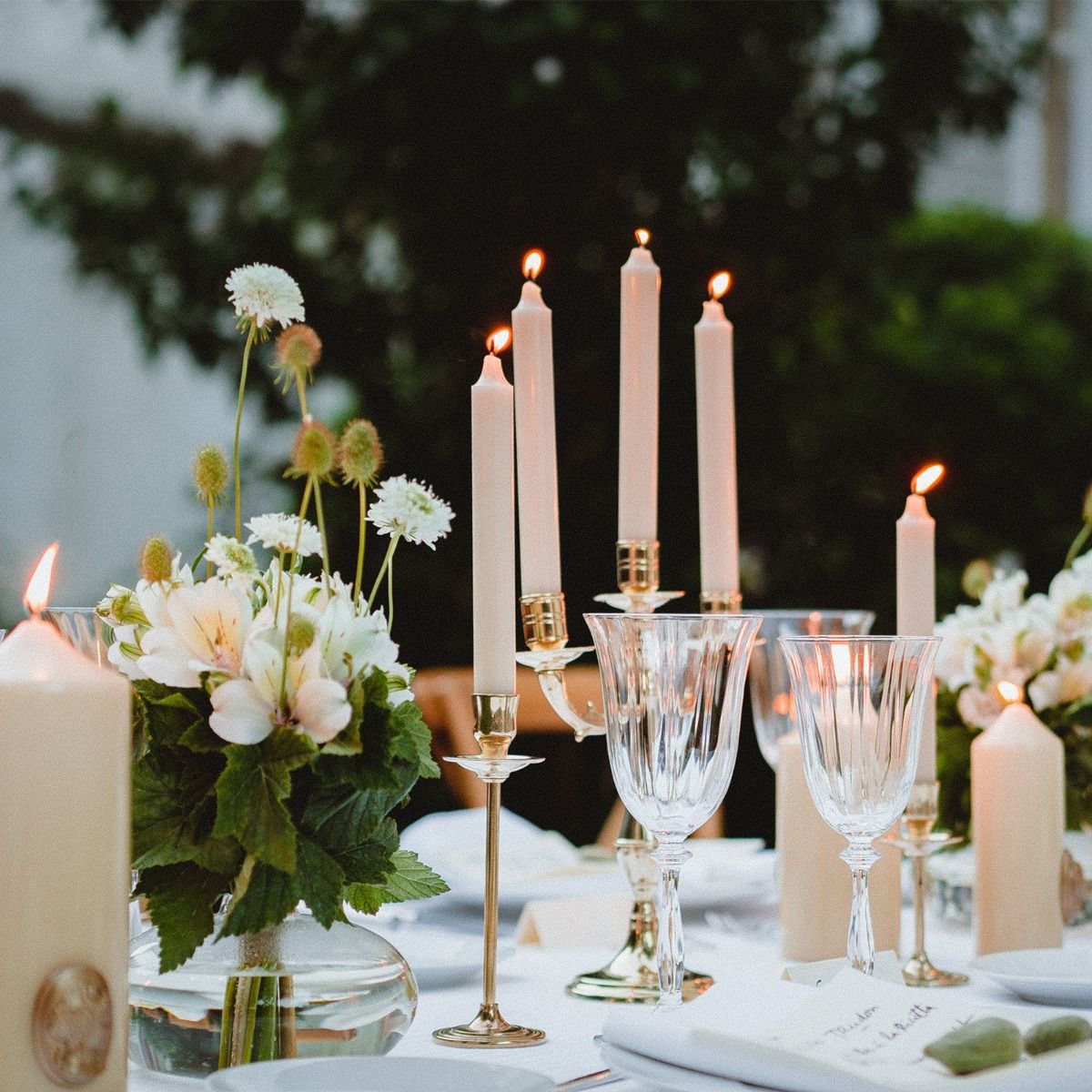 6 Trudon Ivory Madeleine Candles - BARNBURY