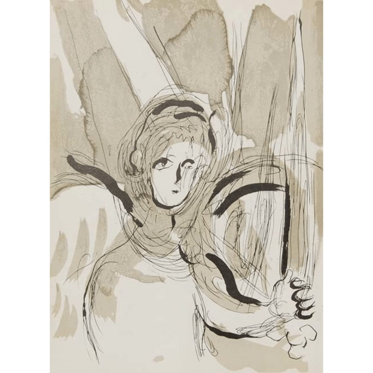 Marc Chagall - Angel with a Sword - Barnbury