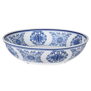Blue and White Chinoiserie Bowl - Barnbury