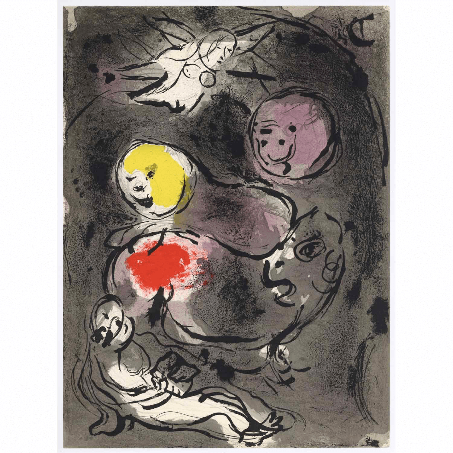 Marc Chagall - Daniel with the Lions - Barnbury