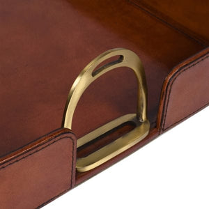 Marlborough Leather Tray - Barnbury