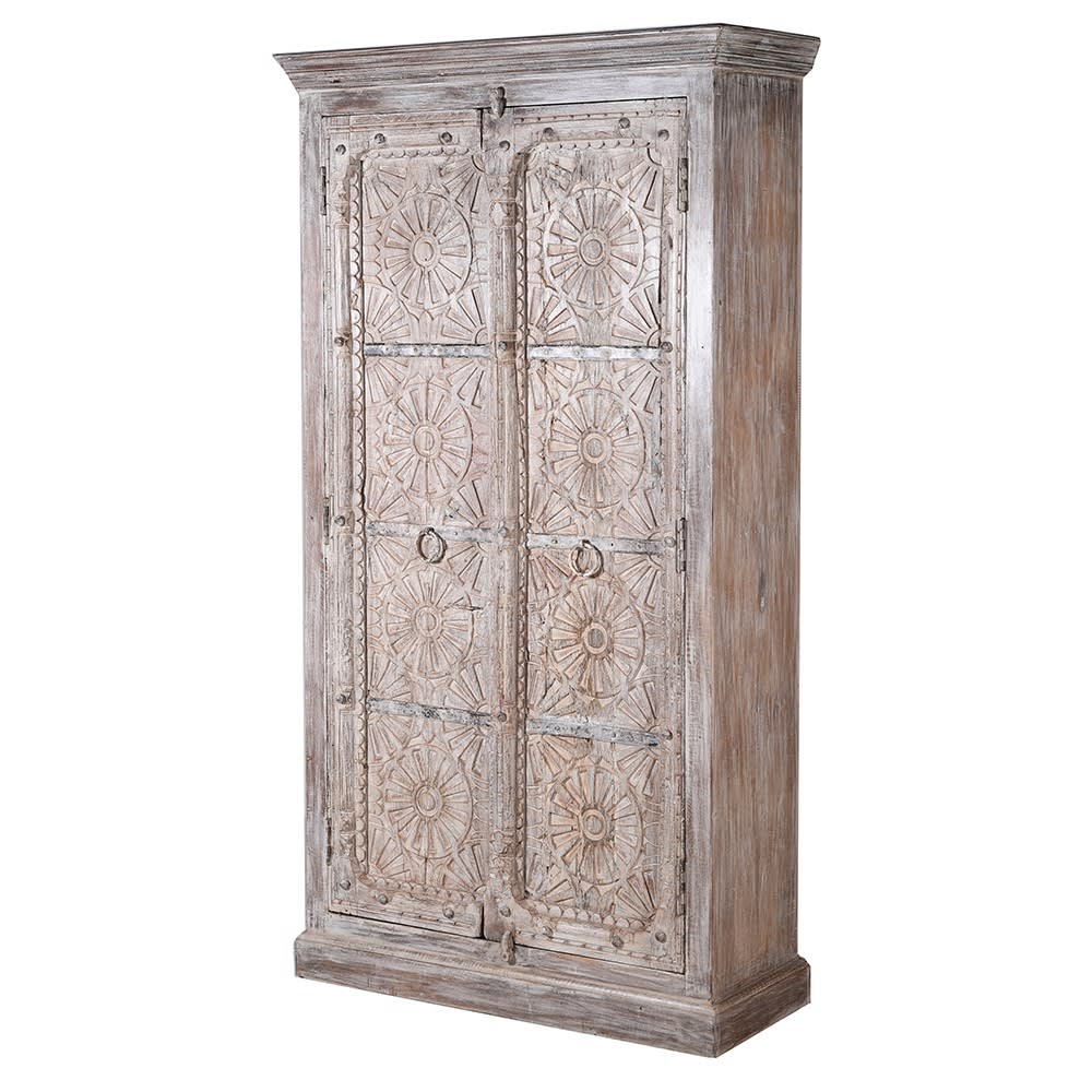 Indian Almirah Cupboard Vintage & Antique Barnbury 