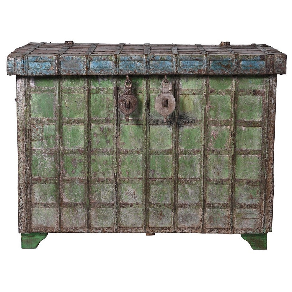 Antique Wooden Pitara Vintage &amp; Antique Barnbury 