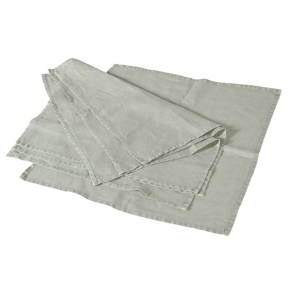 Set of 4 Grasse Linen Napkins