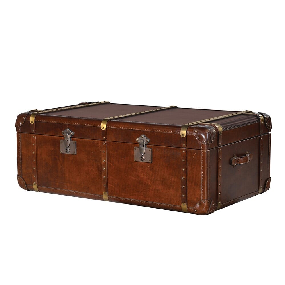 Marlborough Leather Trunk - Barnbury