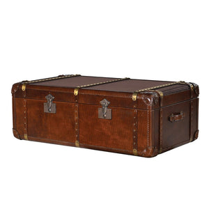 Marlborough Leather Trunk - Barnbury