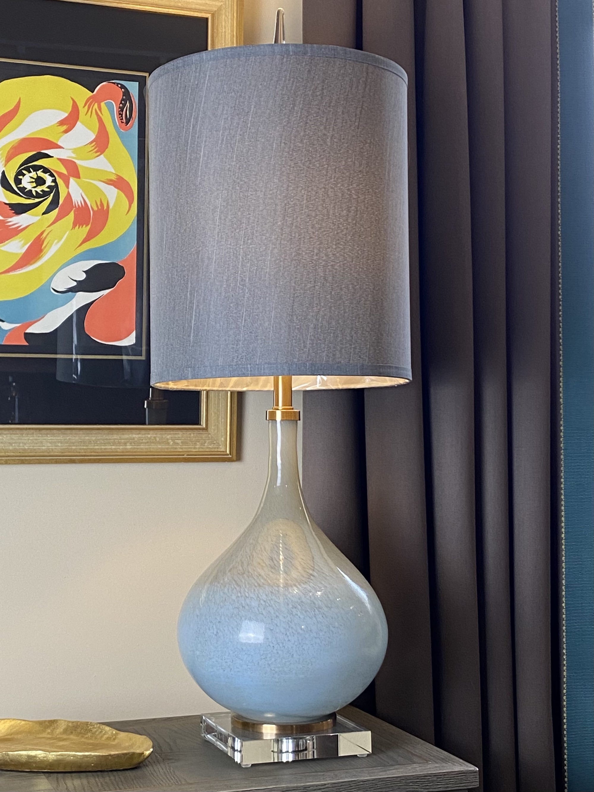 Anoushka Table Lamp with Shade Table Lamp Barnbury 