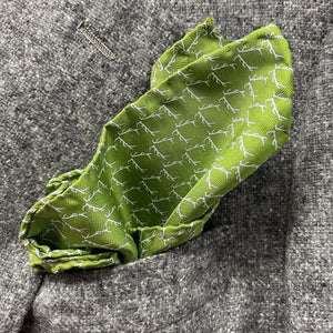 Buckwild Green Pocket Square - Barnbury