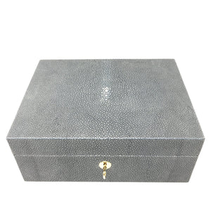 Handcrafted Shagreen Jewellery Box - Barnbury