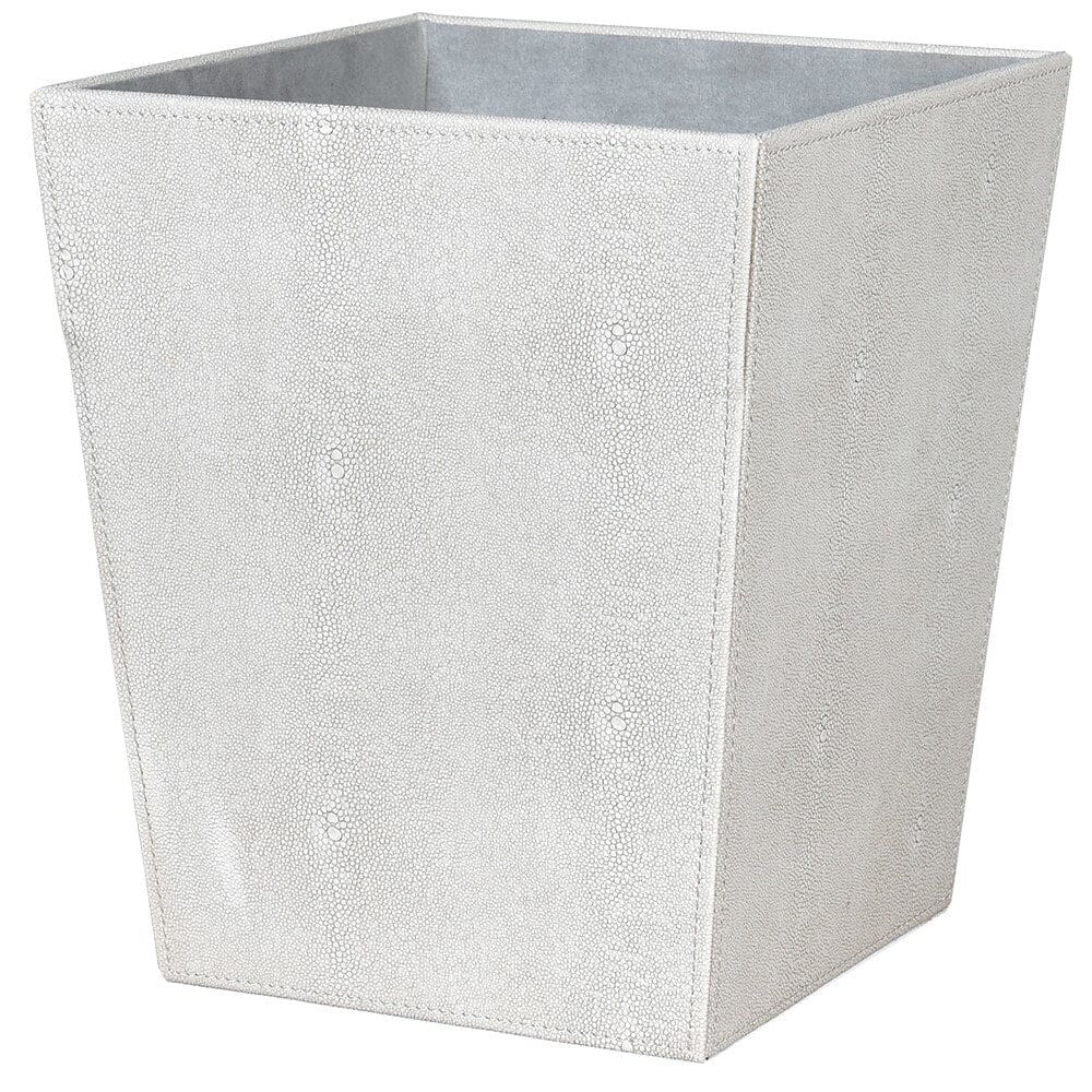 Chelsea Faux Shagreen Waste Paper Bin Barnbury 