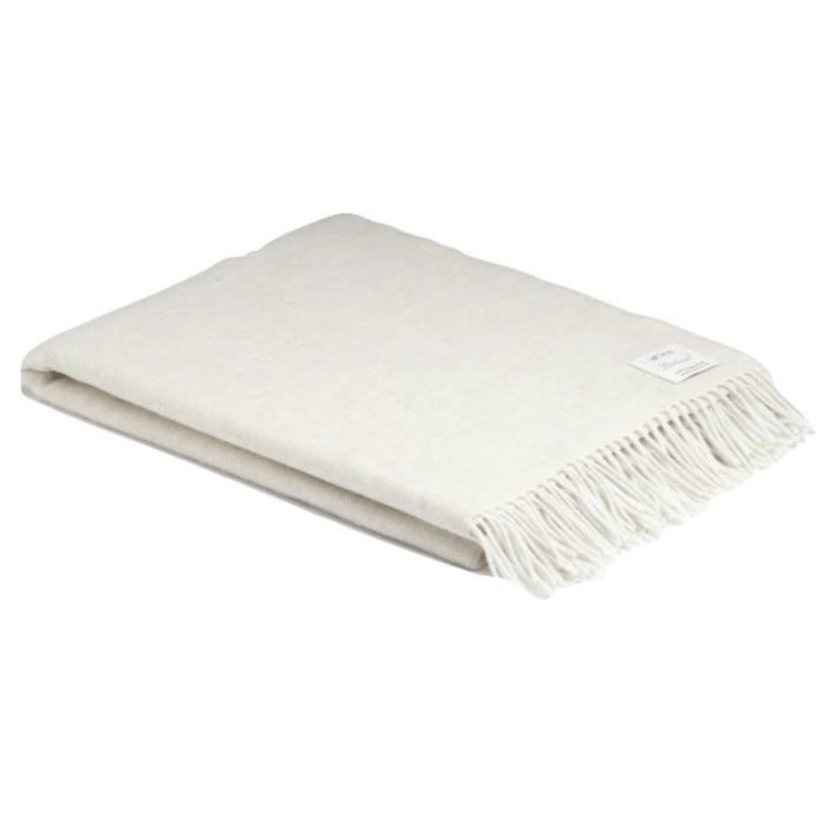 Monaco Super Soft Herringbone Wool Throw - Barnbury