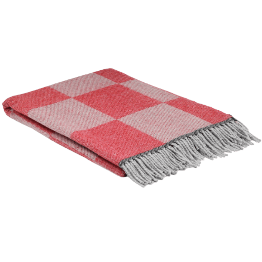 Red Chichester Throw - Barnbury