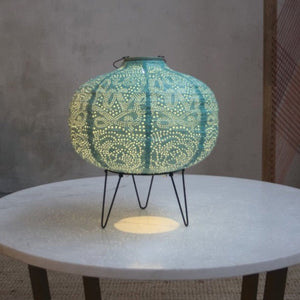 Teal Solar Lantern - Barnbury