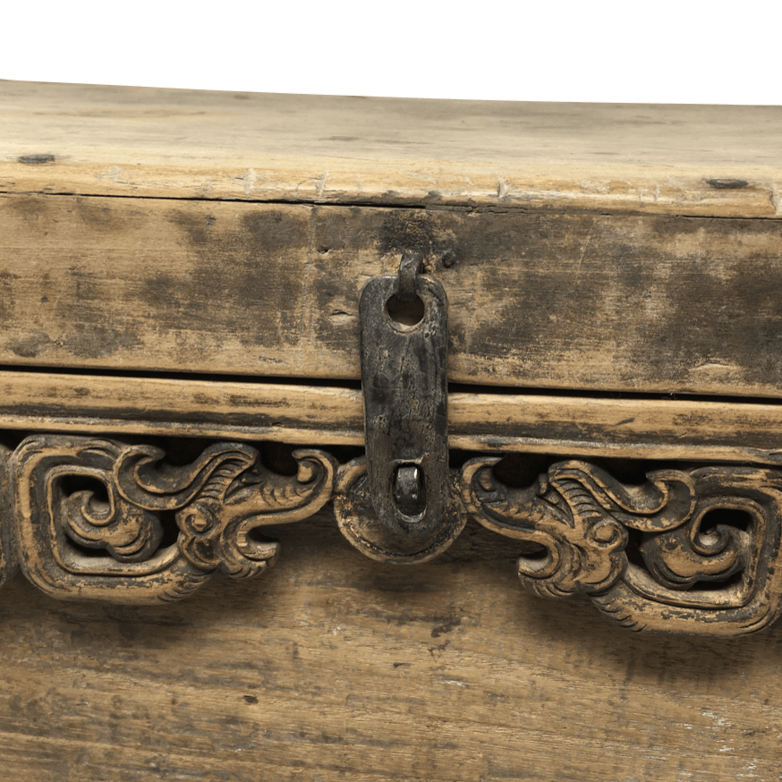 Antique Chinese Chest from Shanxi Vintage & Antique Barnbury 