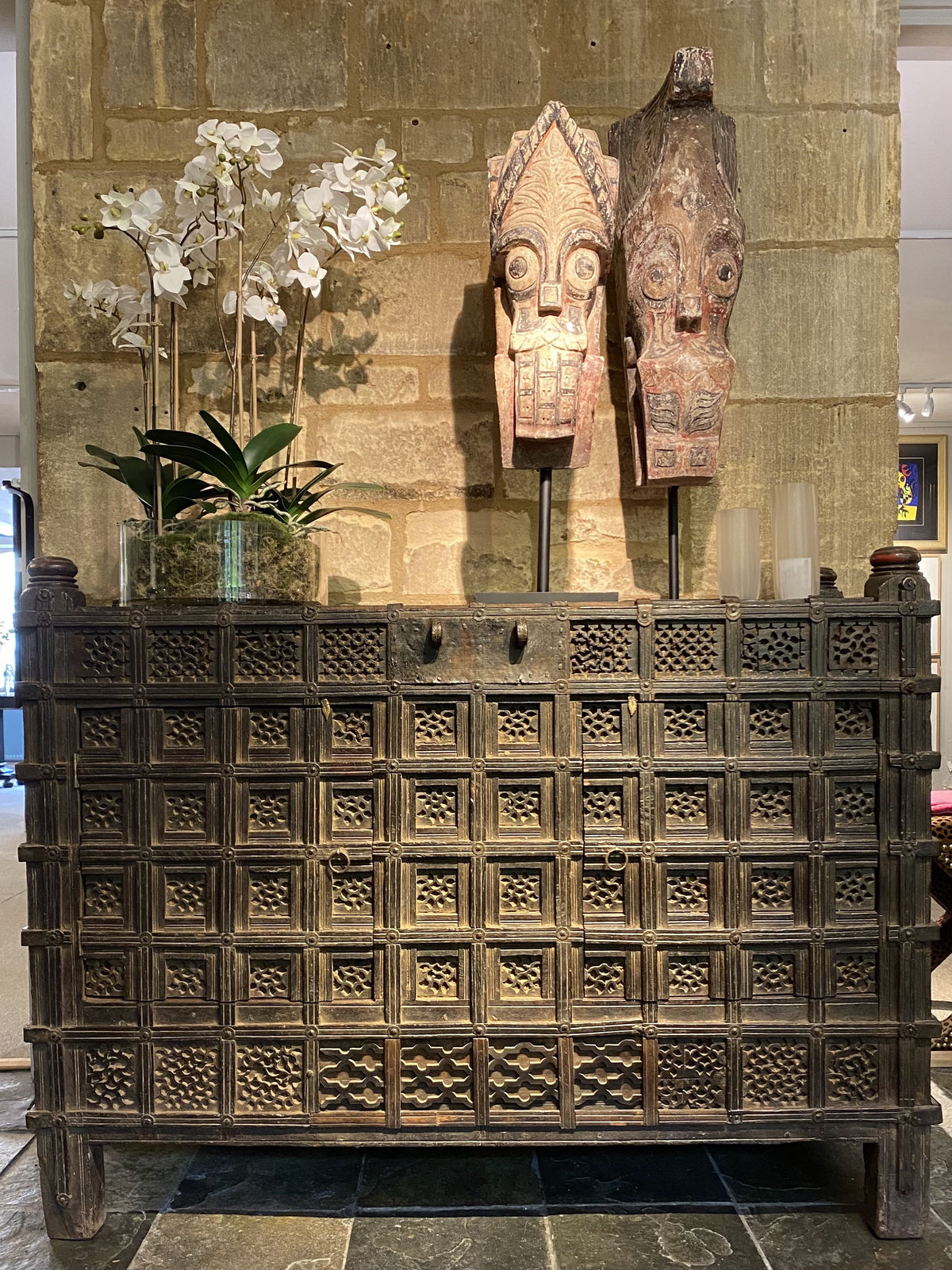 Antique Indian Damchiya (Dowry Chest) Vintage & Antique Barnbury 