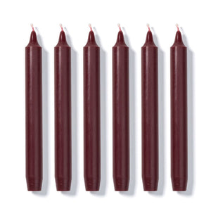 6 Trudon Burgundy Madeleine Candles - Barnbury