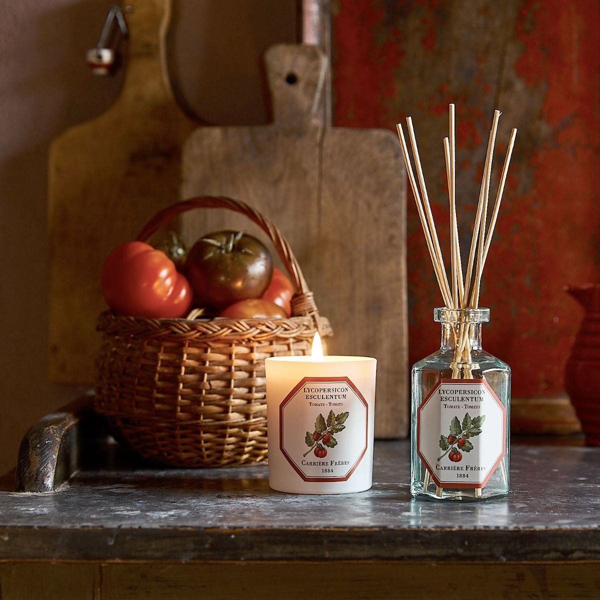 Carrière Frères Tomato Scented Candle Scented Candle Carrière Frères 
