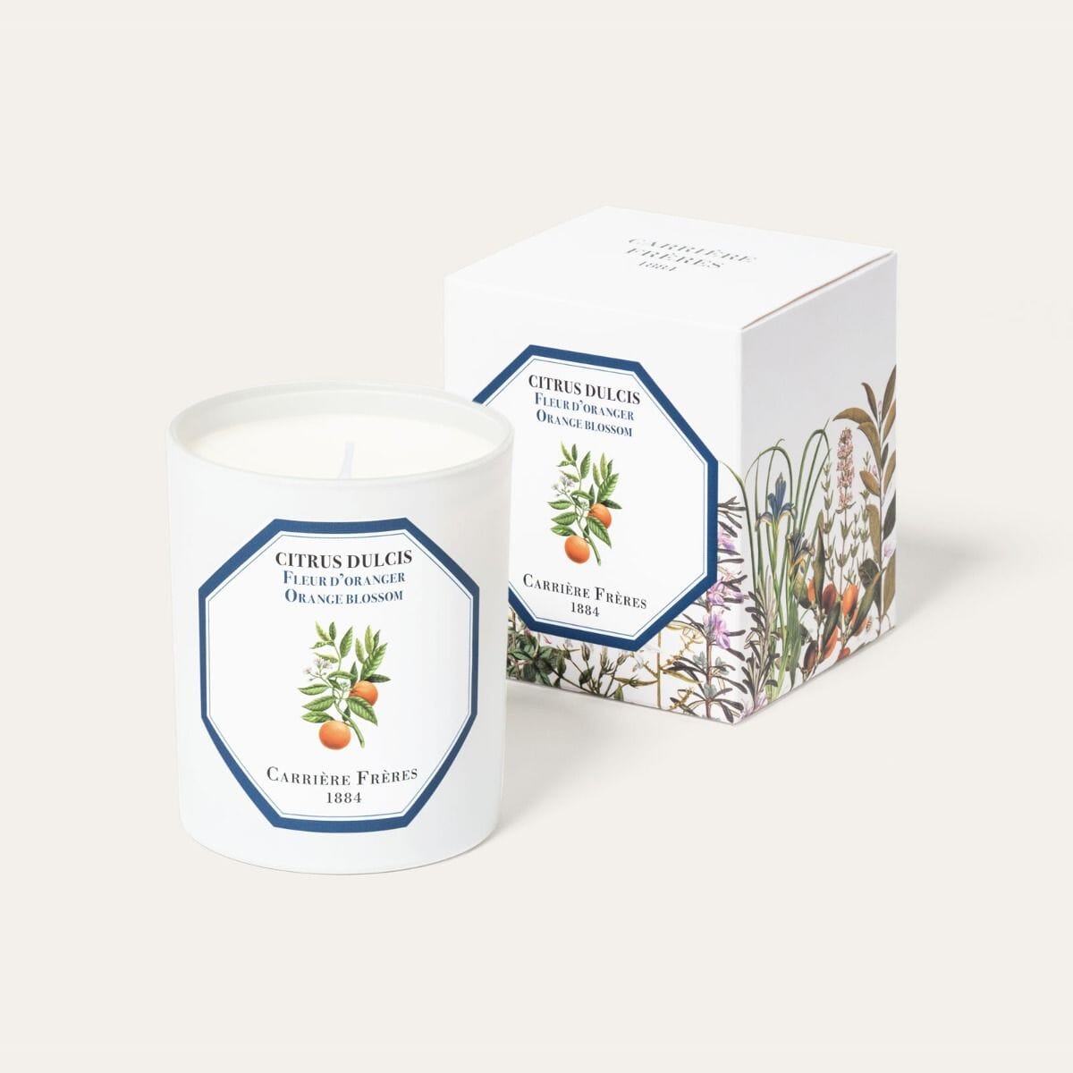 Carrière Frères Orange Blossom Scented Candle Scented Candle Carrière Frères 