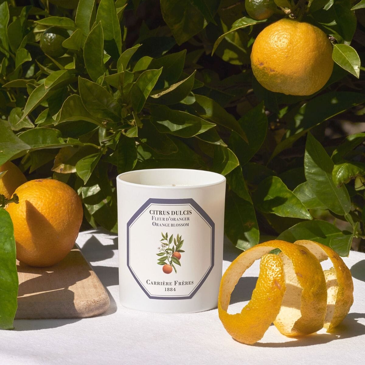 Carrière Frères Orange Blossom Scented Candle - Barnbury