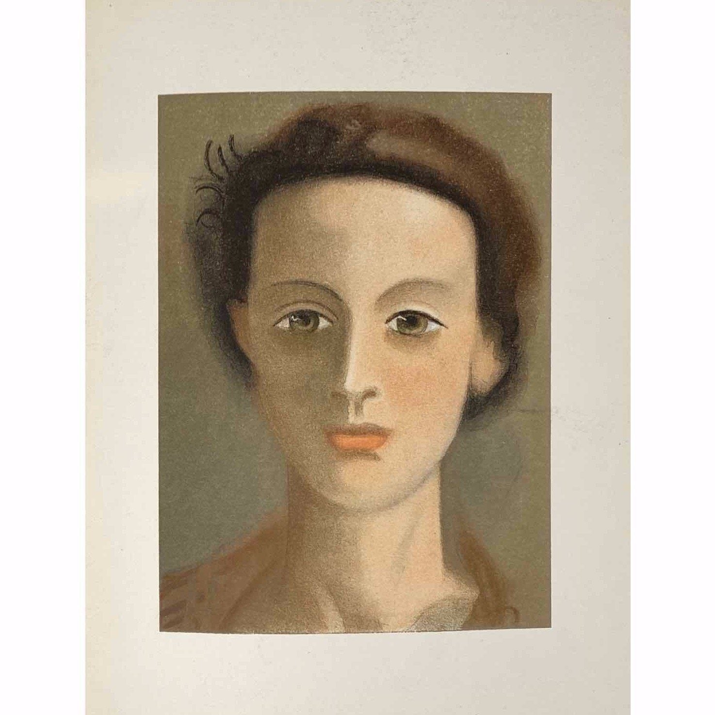 André Derain - Portrait of a Girl - Barnbury