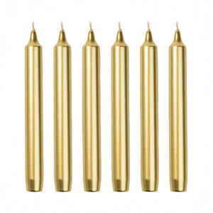 6 Trudon Gold Madeleine Candles - Barnbury