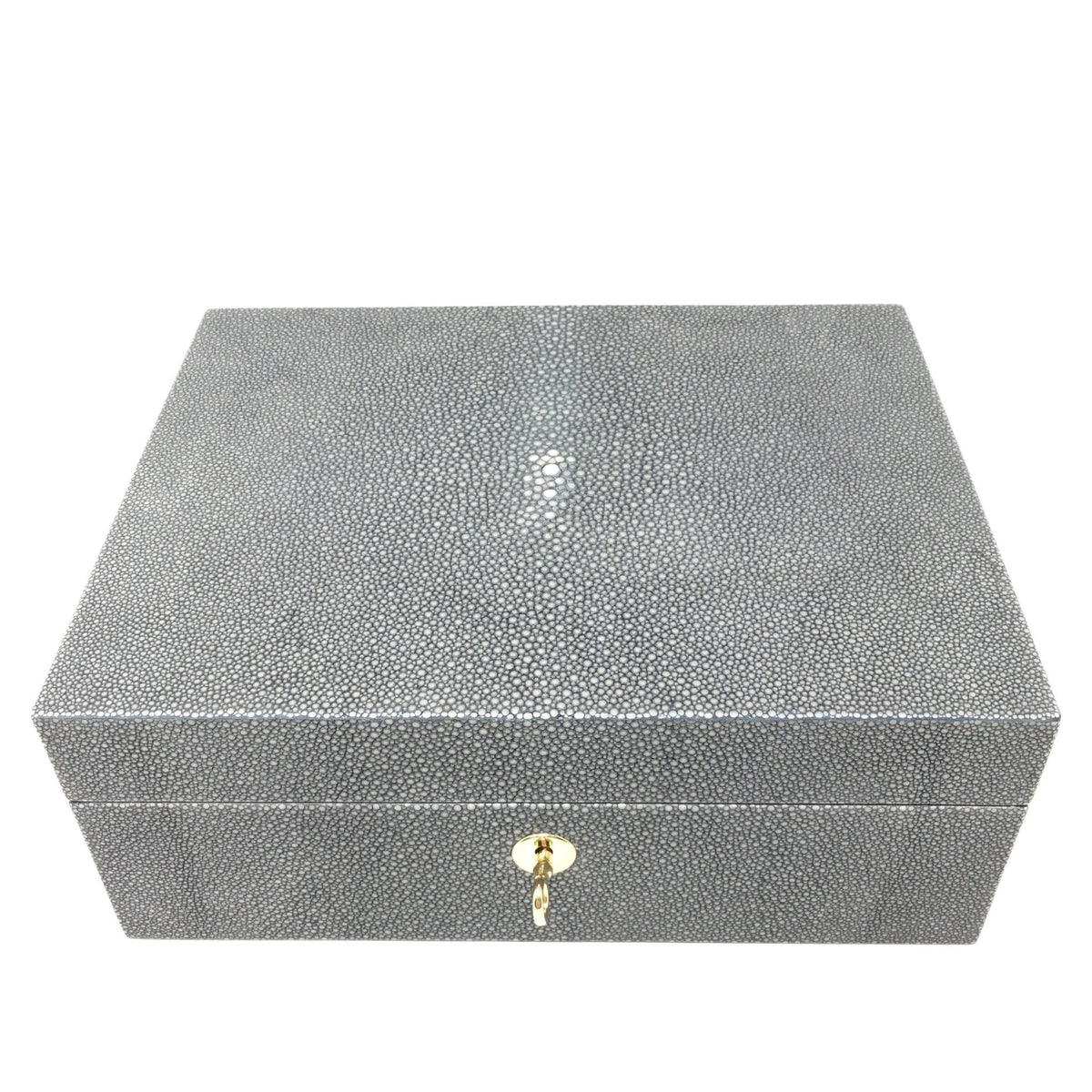 Handcrafted Shagreen Jewellery Box - BARNBURY