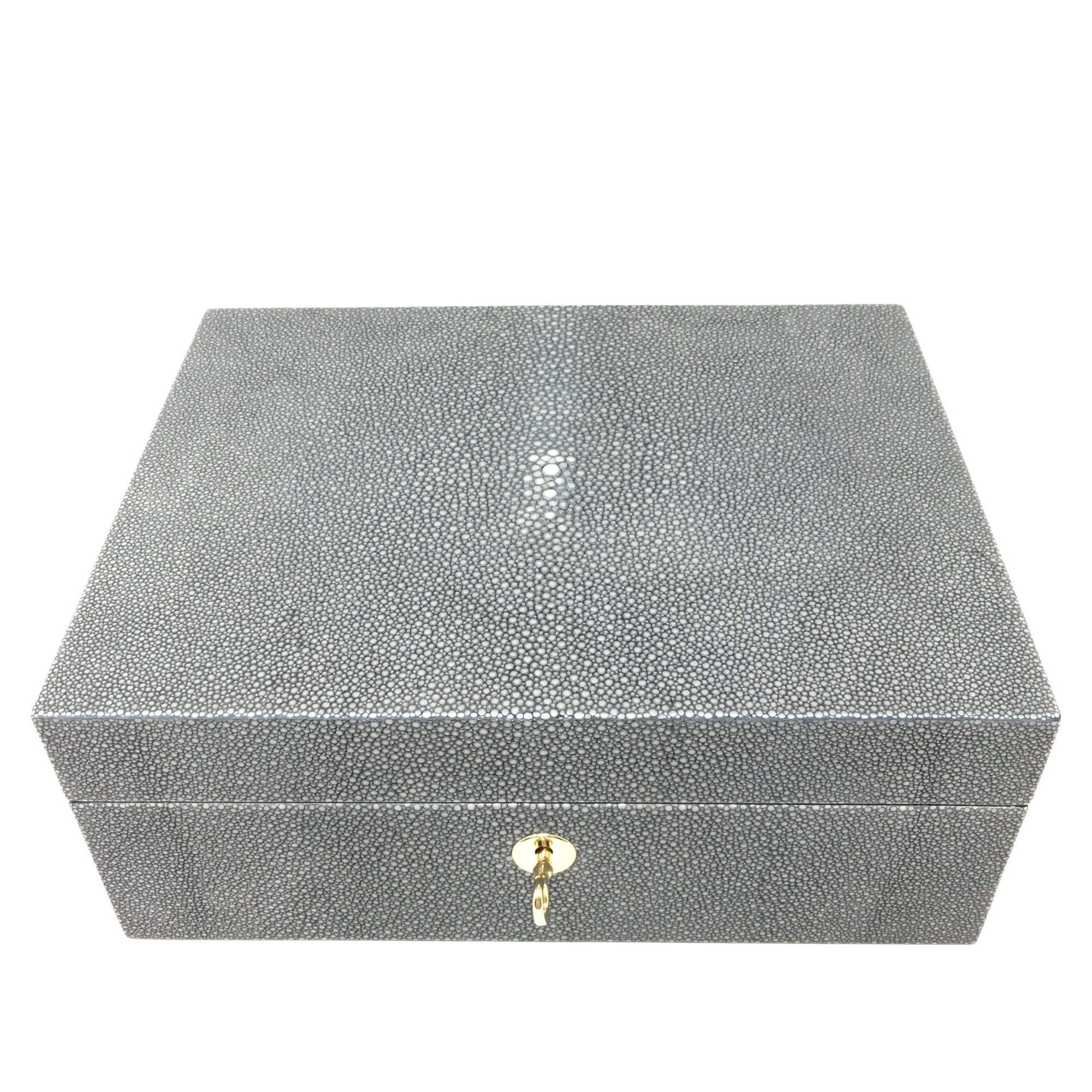 Handcrafted Shagreen Jewellery Box Jewellery Box Barnbury 