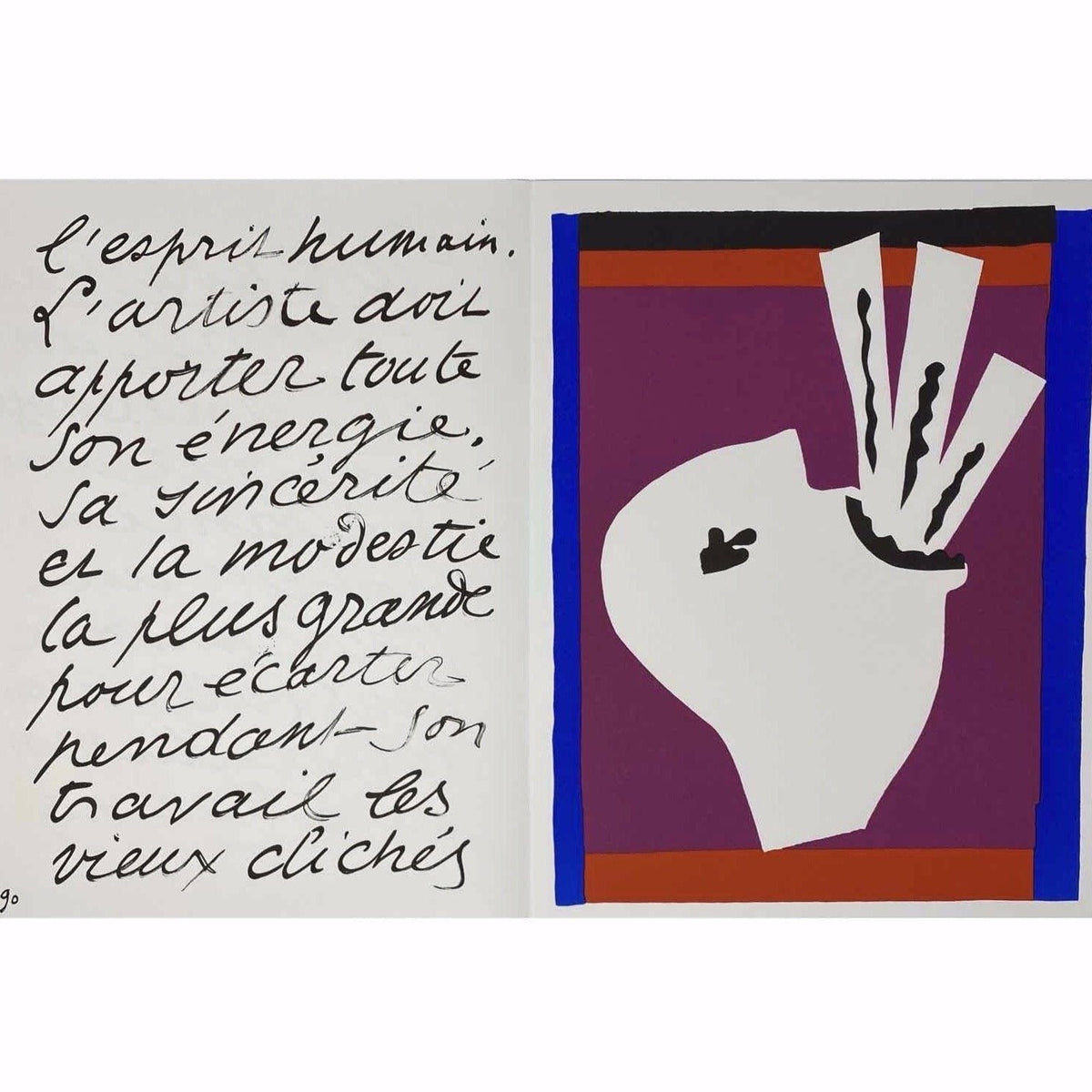 Henri Matisse - L'Avaleur de Sabres - BARNBURY
