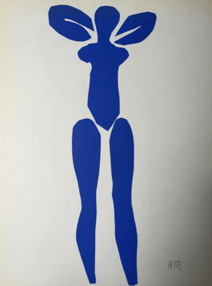 Henri Matisse Nu Bleu Debout - Original Lithograph Jazz Series