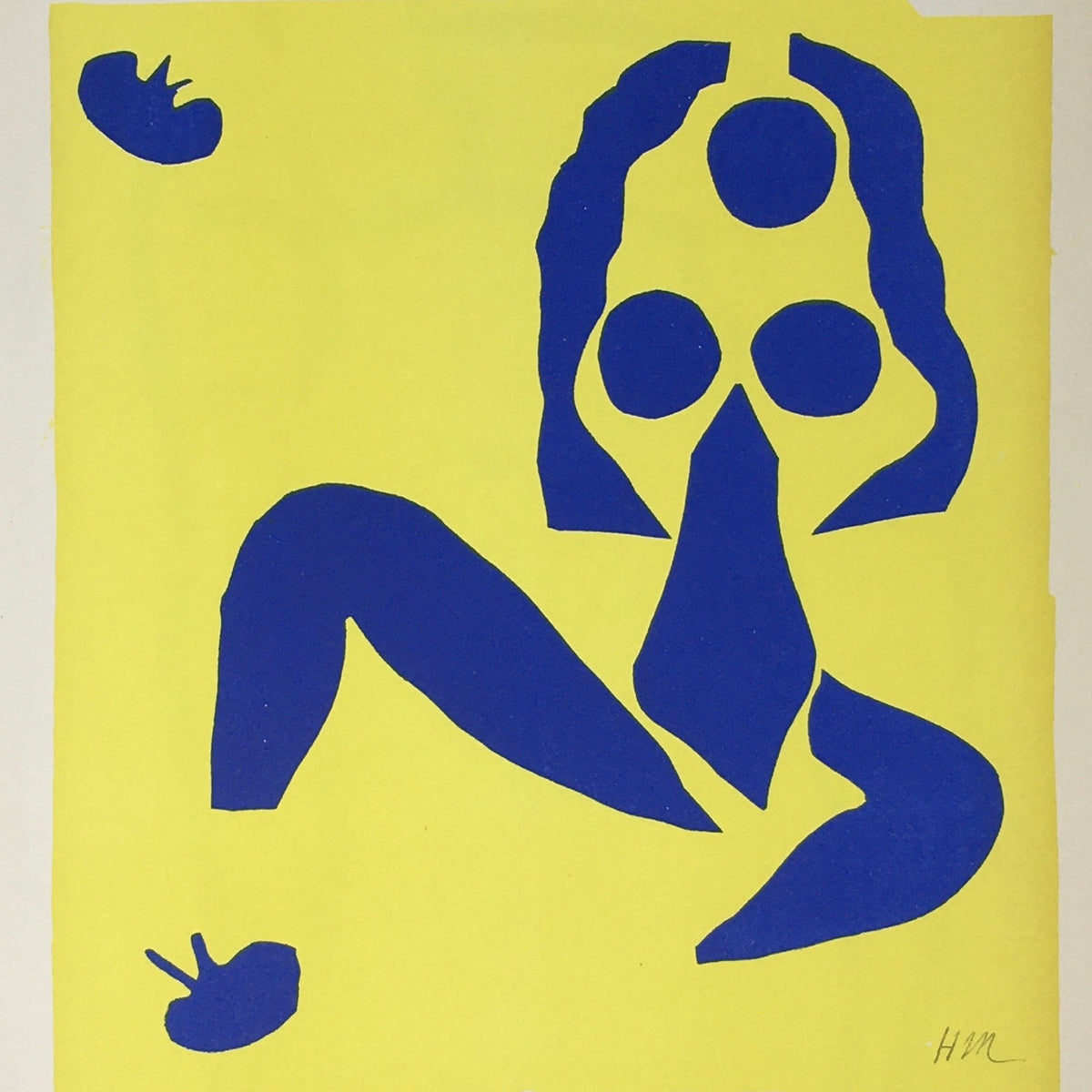 Henri Matisse - Nu Bleu on Yellow - BARNBURY