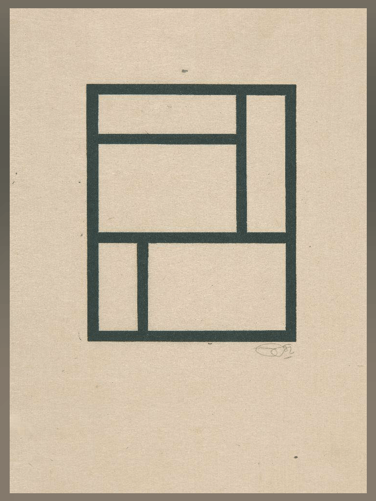 Ian Tyson - Utamaro Variations Woodcut Print Barnbury 